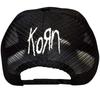 Korn Unisex Adult Sonic Silver Back Print Logo Trucker Cap