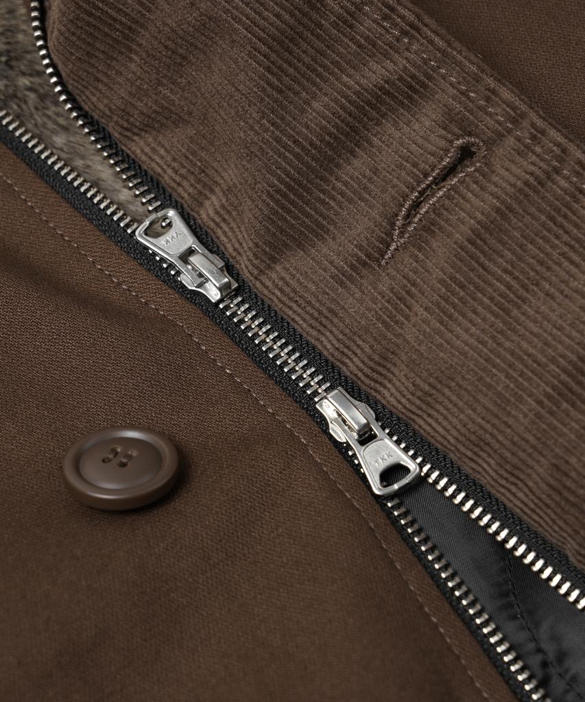Frizmworks Edgar N-1 Deck Jacket _ Brown