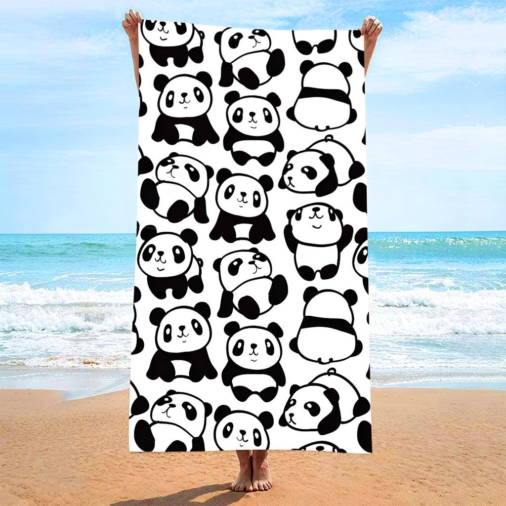 Buntes gestreiftes Strandtuch Polyester Schnelltrocknend Sandfrei Große Badetücher für Sommer Pool Schwimmen Urlaub Reise Decke