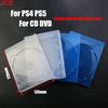High Quality Plastic CD Game Cover Protective Box For PS1 PS2 PS3 PS4 PS5 Xbox WII Game Disk Holder CD DVD Discs Storage Box