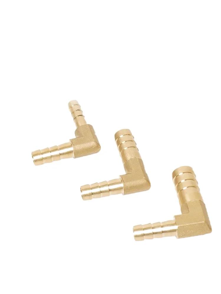 4 6 8 10 12 14 16 19 mm Schlauchstutzen 90 Grad Winkel Reduzierstück Messing Schlauchanschlussstück Verbinder Haus Garten Wasser Luft Öl