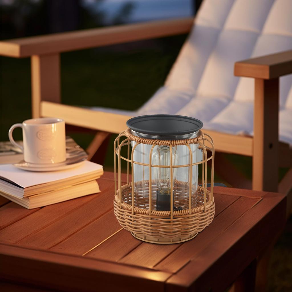 Lantern Led Light Warm White Lamp Outdoor Sensor Garden Lights Waterproof Patio Yard Decoraiton Hanging For/outdoor Hollow