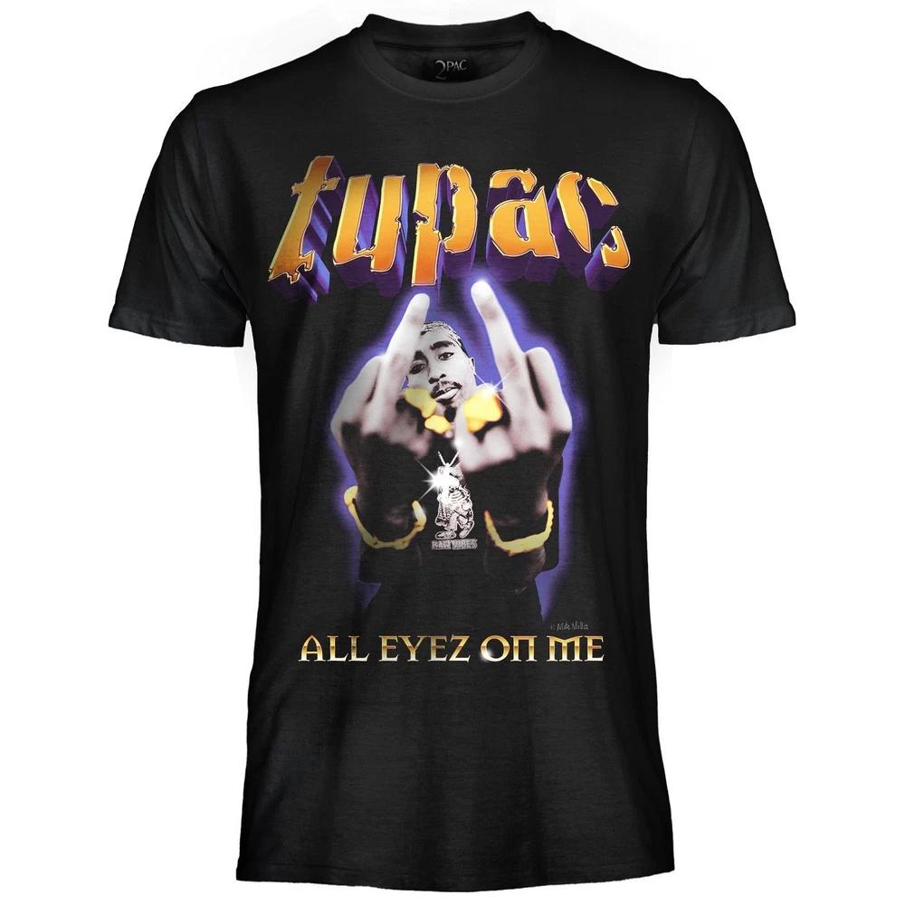 Official Tupac TShirt Jersey Original TShirt Black Rap 2Pac Makaveli S