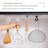 20/10 Pcs Self-Adhesive Wall Hanging Hook 360° Rotating No-Drilling Ceiling Household Hook