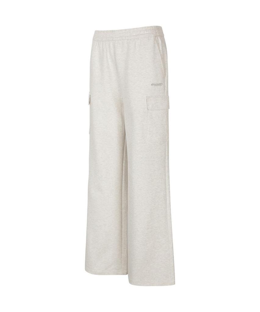 DISCOVERY EXPEDITION Women'S Tech Knit Training Semi-Wide Cargo Pants (M/Ivory)
