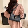 Chic Vintage Underarm Bag For Women 2023 Summer Casual Commuter Shoulder Bag Fashionable Simple Handbag