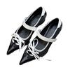 Fashion Pointed Toe Women Heeled Sandals Summer Fashion Elegant Shoes Dress Retro Pumps Casual Woman Shoes 2025 Trend Mujer Zapatillas