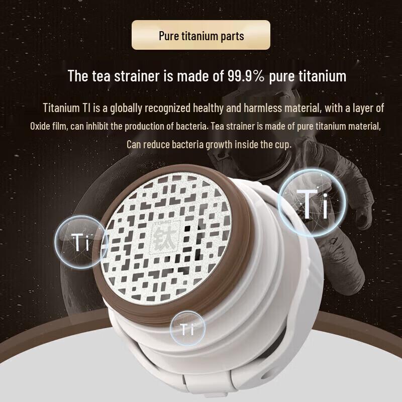 TOMIC Insulated Tea Infuser Bottle