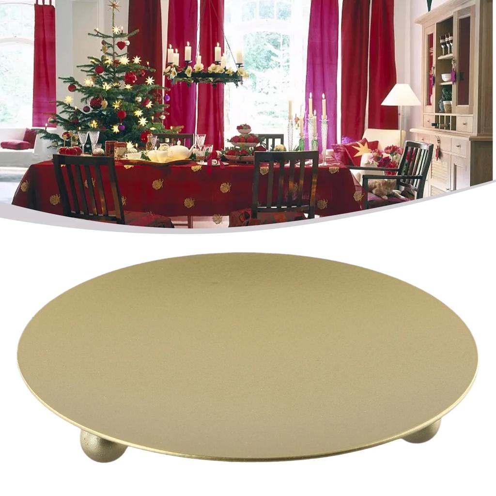 IJzeren Plaat Kaarsenhouder Pilaar Kunst Decoratieve Sokkel Voor Bruiloft Verjaardagen Feest Festival Kandelaar Houder Cadeau Huisdecoratie