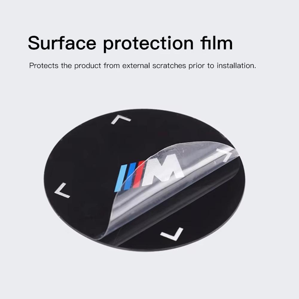 ZWVP7 Car Sticker Center Console Multimedia Protection Fine Polishing Button Knob Cover Trim Decor Sticker Interior For BMW G42 G30