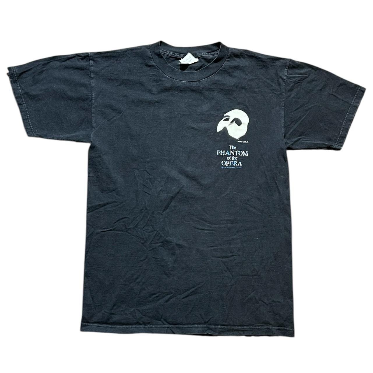 Vintage 90s The Phantom of the Opera Black T-shirt S