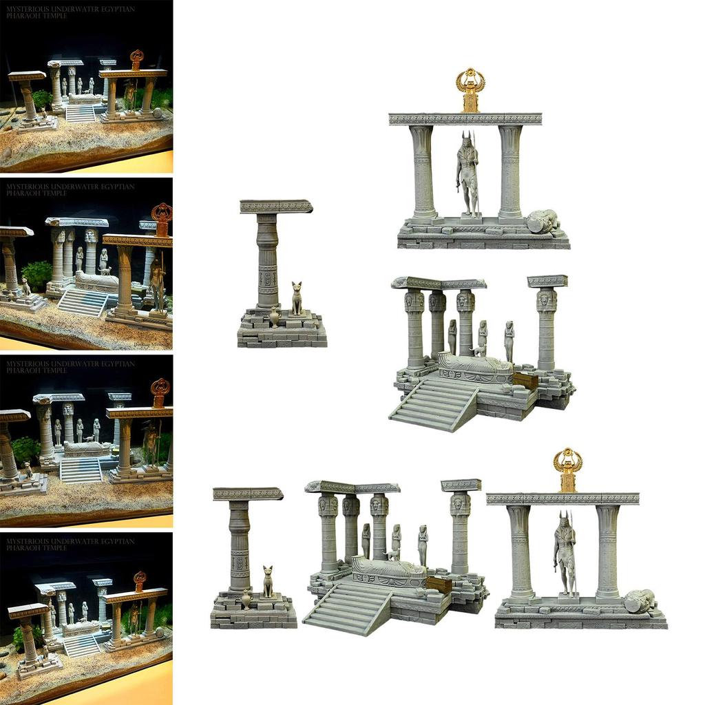 Statue As Aquarium Decoration, Decorative And Creative Landscaping, Resin Sculpture for Aquariums