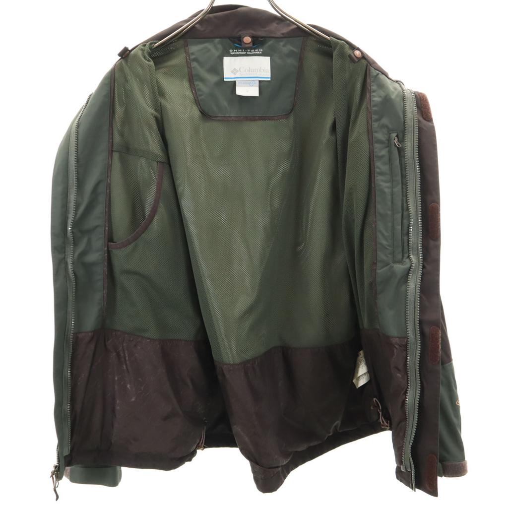 Columbia Nylon Jacket M Khaki Outdoors Men's Used