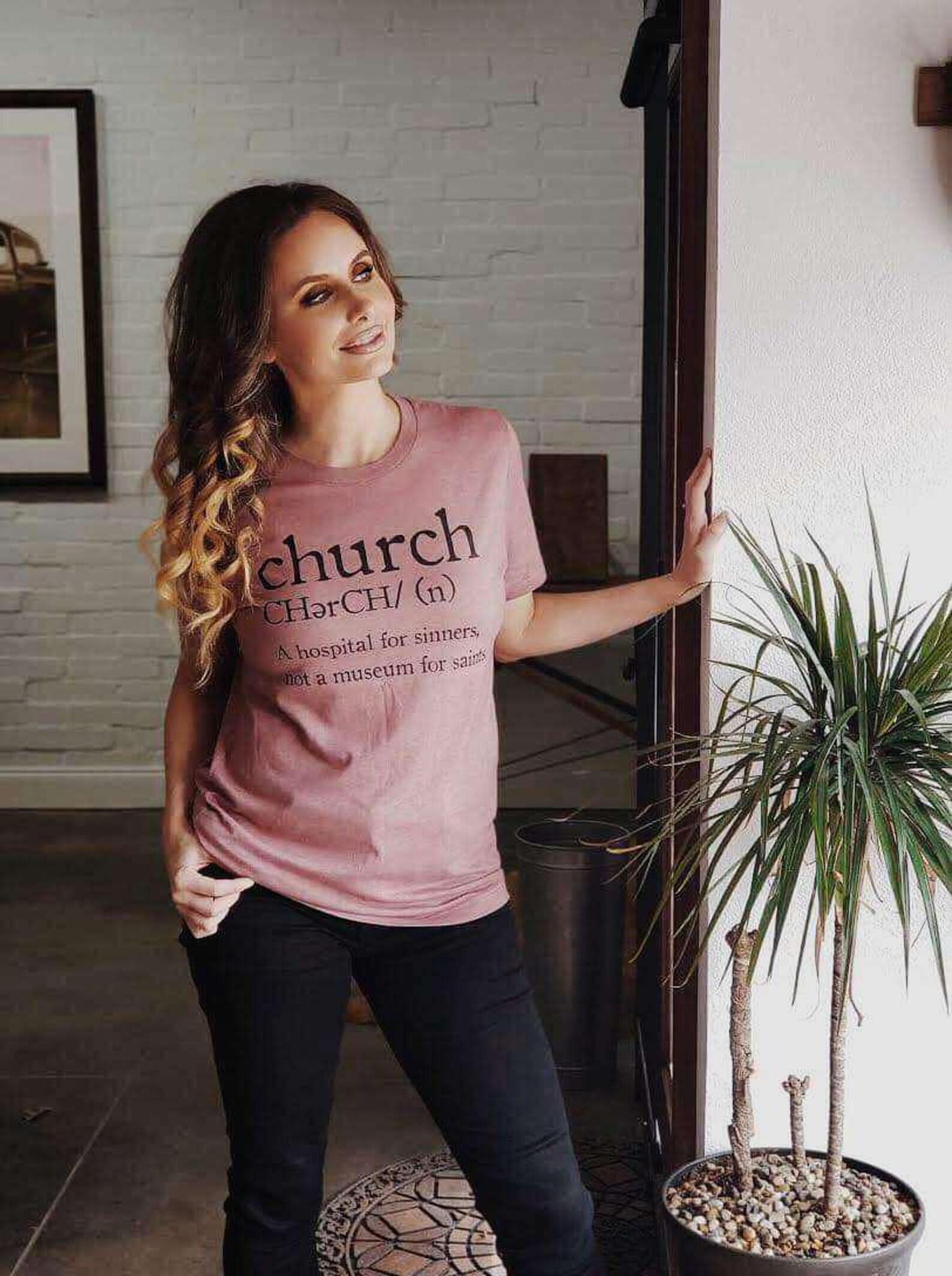 Church Definition | Christian T-Shirt | Ruby s Rubbish® L