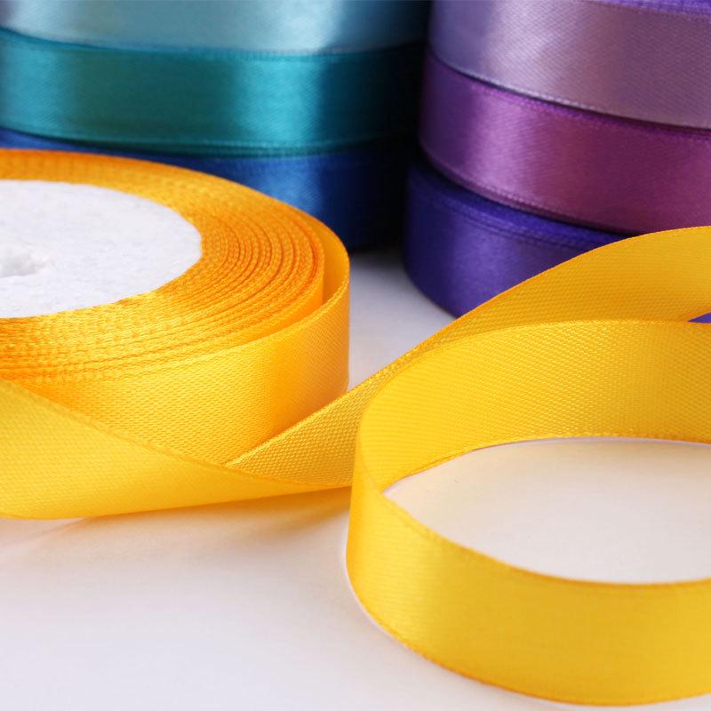 Satin Silk Ribbon Strip - 1.5cm (15mm) Width for Cake & Packaging