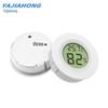 Acrylic Reptile Thermometer & Hygrometer Box - Round Embedded Design