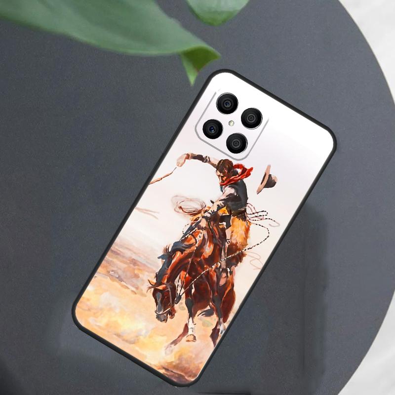 Cowboy Cowgirl Howdy Western Boho For Honor Magic 7 Lite 6 5 8 Pro Case For Honor 200 400 70 90 X8c X8b X9a X9b X9c X9d Win RT