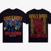 Guns N' Roses Appetite for Destruction T-shirt de groupe de la tournée 1987 Coton T-shirt graphique Unisexe Femme Été Streetwear