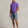 Polo Ralph Lauren Solid Color Cotton Polo Shirt With Small Pony Embroidery Men Tops Purple MNPOKNI1N822265-510