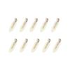 10pcs/set No Crease Basic Hair Clips For Women Girls Hair Styling Makeup No Bend Hairpins Barrettes Hair Accessories