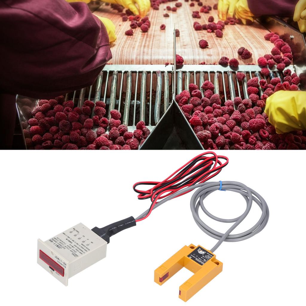 BERM Digital Display Counter Electronic Industrial Sensor Automatic Induction BEM‑6H‑30E4‑CT