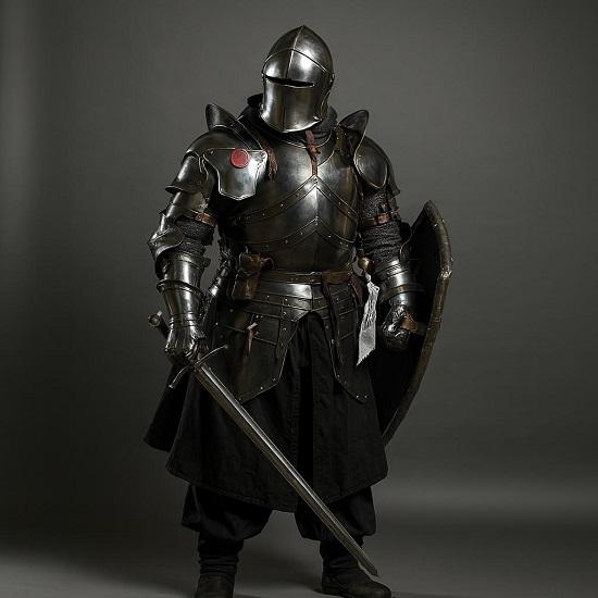 Barbute Full Armor Suit Body Plate Armor For Medieval Reenactment And Cosplay Barbuta Knight Steel Cosplay Outfit For Reenactment