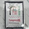 DIY Linen Embroidery Stitch Sample Book for Embroidery Enthusiasts