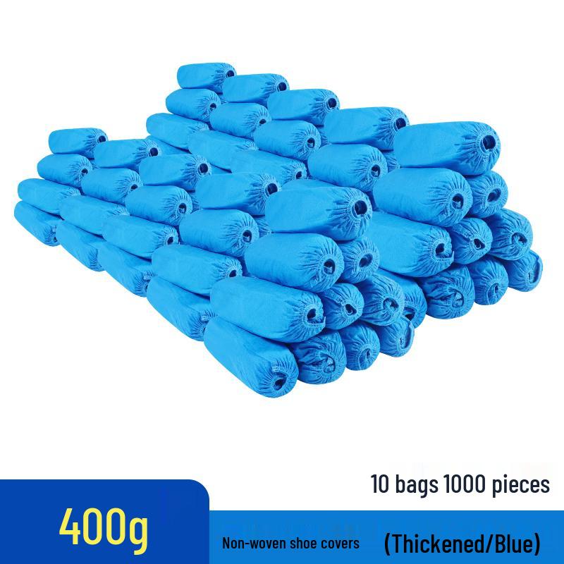 Thickened Non-Slip Disposable Shoe Covers for Indoor Use - Dustproof & Wear-Resistant