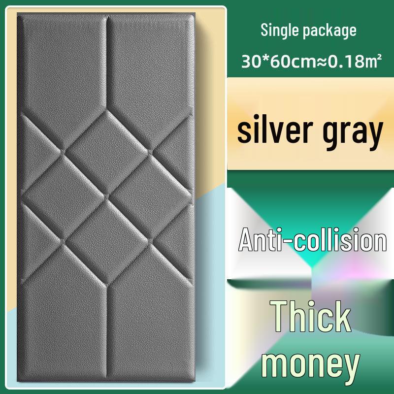 Soft Tatami Wall Surround & Headboard Protector for Kids - Self-Adhesive, Thickened Anti-Collision Sticker