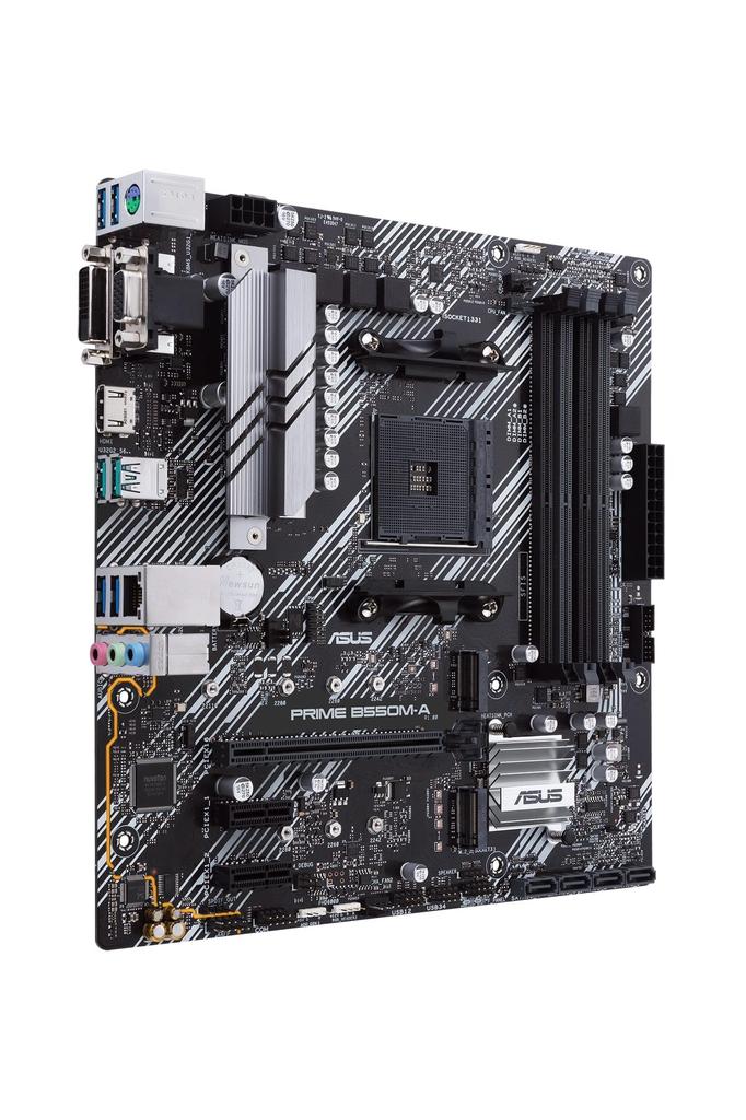 ASUS Prime B550M-A AMD B550 Socket AM4 Micro ATX DDR4-SDRAM Motherboard