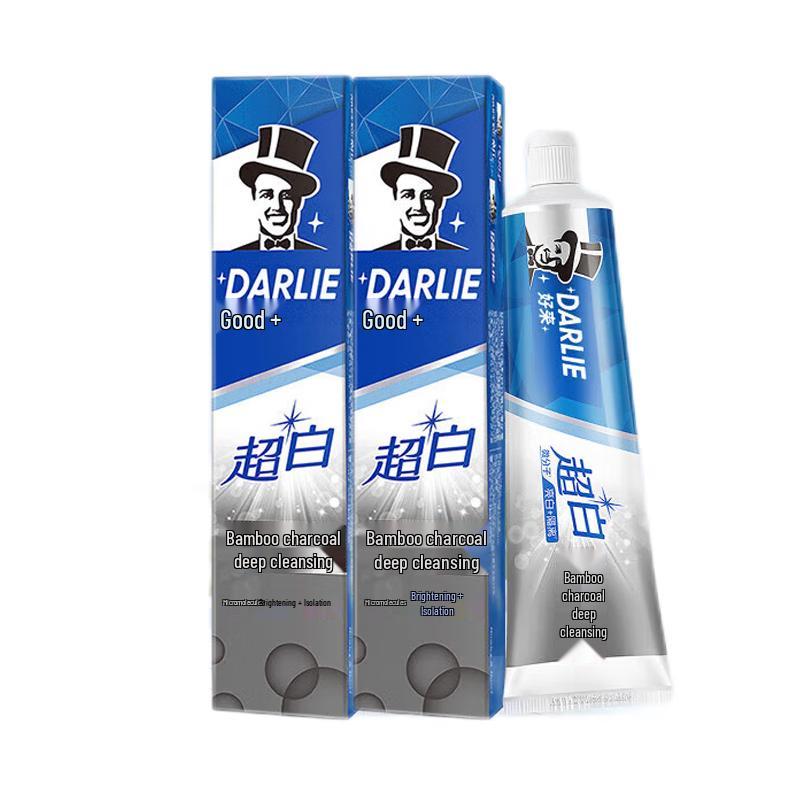 Darlie Super White Bamboo Charcoal Deep Clean Toothpaste