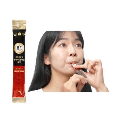 PNBG Pungnyeonbogam 6-Year Korean Red Ginseng Today Good Time Gold Stick (4 Options)