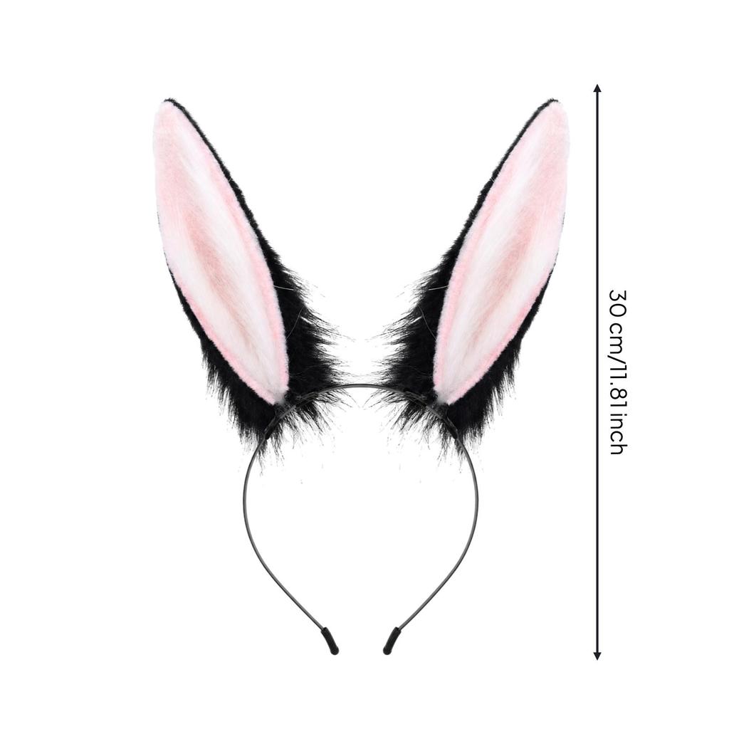 Rabbit Ear Headband Eye-Catching Bunny Lightweight for Cosplayers