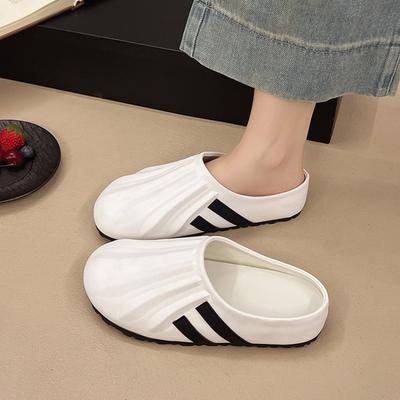 Nouvelles Pantoufles à Semelles Épaisses, Chaussures pour Femmes, Sandales de Plage Légères à Bout Ouvert Grandes Tailles