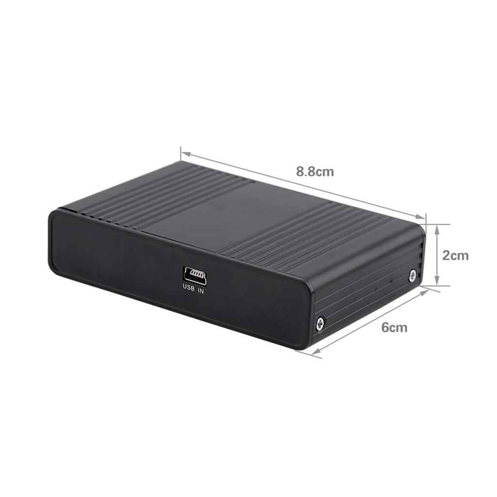 Acogedor USB 2.0 External Sound Card 6-Channel 5.1 Surround Sound Adapter with SPDIF Digital Audio Output, for PC
