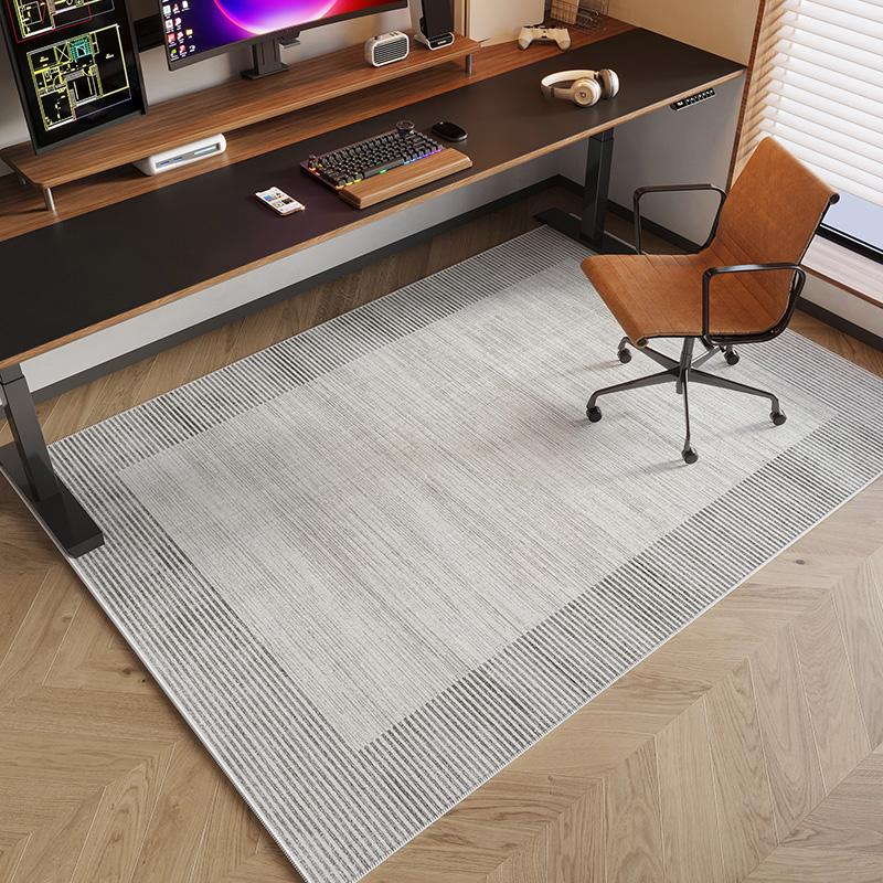 VIKAMA Study Roller Chair Carpet Bedroom Office Computer Chair Floor Mat Living Room Coffee Table Mat Home Decoration