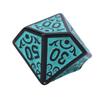 7Pcs/set Polyhedral Acrylic Dices Multiple Face Various Shape Digital Game Dices for Club Party Family Board Game Props