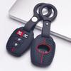 Silicone Key Cover keychain for Toyota Corolla Camry RAV4 Highlander Prado, Fits Toyota Corolla Camry RAV4 Yaris Hilux Highlander Prado Vios Fortuner