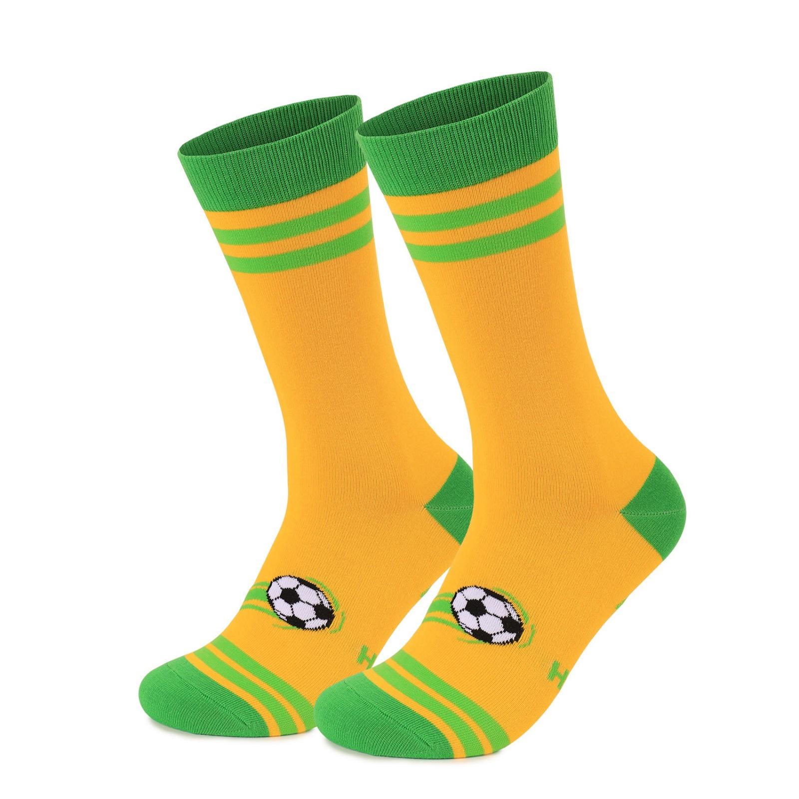 Мужские футбольные носки большого размера, носки средней длины