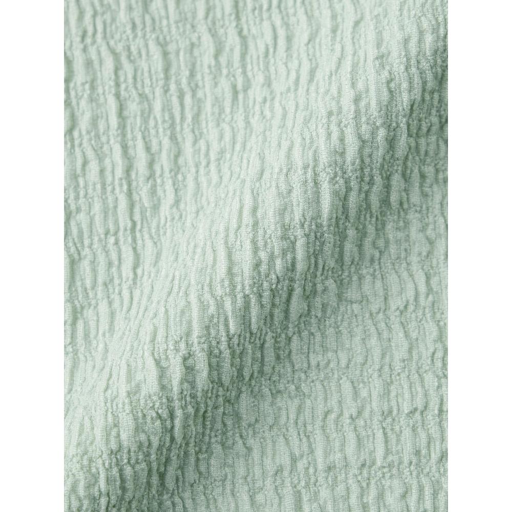 GU by Uniqlo BH Feel Cropped Raffung Off-Shoulder T-Shirt