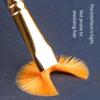 Creative Activities Approximately 167mm In Total Length Acrylic Brushes Short Handle Paintbrushes Acrylic Paintbrush
