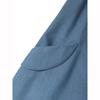 Summer Autumn Overalls Dress Muslim Sundress Robe Femme Vintage Straps Solid A Line Denim Blue Vestidos Kaftan