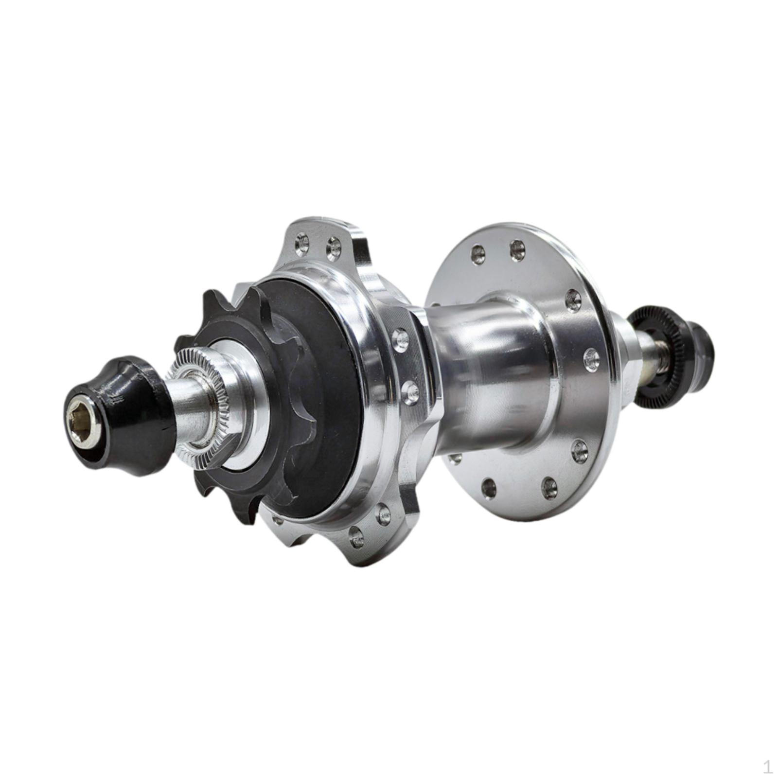 

Задняя втулка велосипеда 20 отверстий аксессуары 9T односкоростной горный велосипед дисковый тормоз серебряный