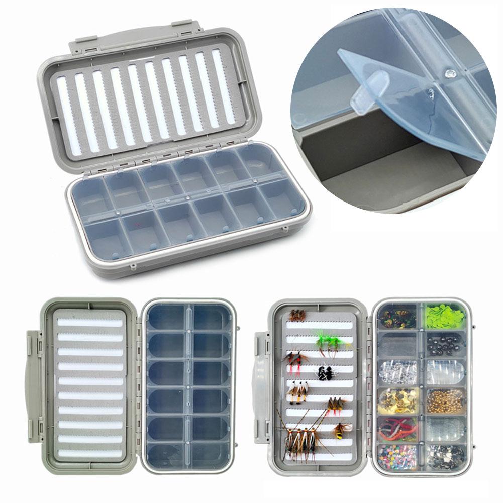 Water-Proof Fly Fishing Box Fly Lures Tackle Box Fly Fishing Baits Storage Case Storage Organizer Box for Vest Fly Fishing China Mainland