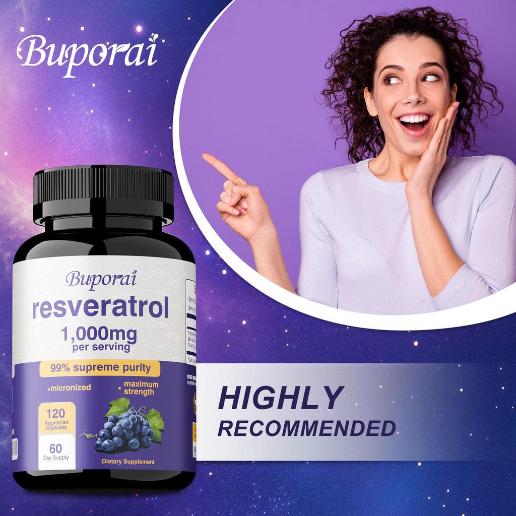 Resveratrol 1000 Mg, an Antioxidant That Maintains Normal Cellular and Cognitive Function.