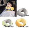 Memory Foam Travel Neck Pillow for Head and Neck Support Soft U Shape Cushions for Airplanes Car Home Office