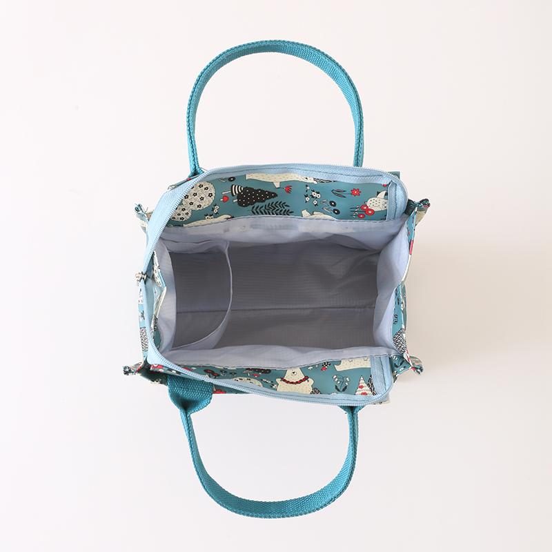 Waterproof Handbag, Oxford Waterproof Fabric, Large Capacity, Versatile Shopping Bag, Lunch Bag, Office Worker Commuting