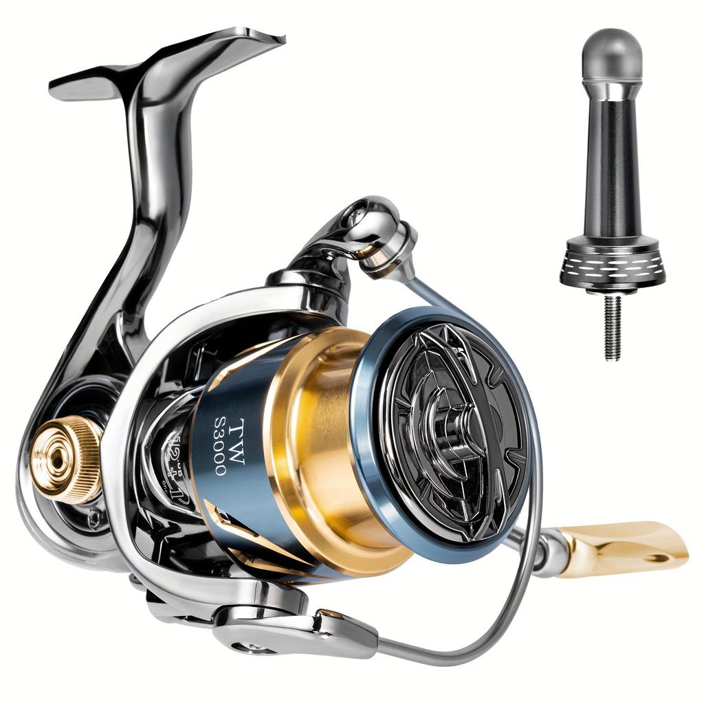 Anti-corrosion and Durable TW S Series All-metal Spinning Reel Gapless Shallow Line Cup Anti-seawater Long-distance Casting Horse Mouth Reel