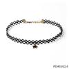 Halloween Mask New Women Lace Cat Ears Punk Style Set Necklace Choker Gloves Tail