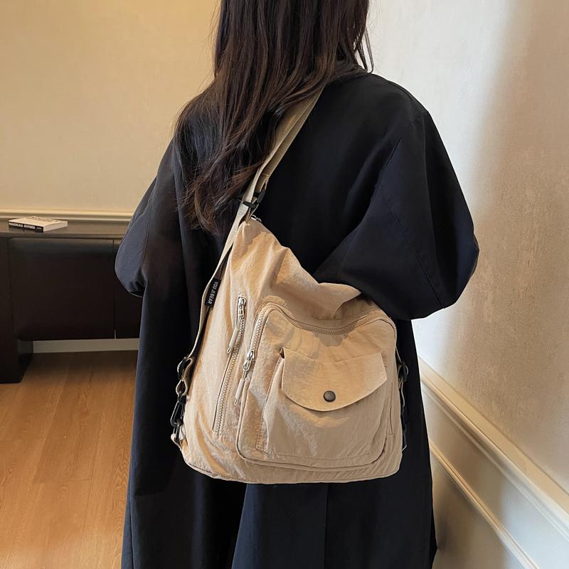 Tragetasche mit großem Fassungsvermögen Damen Pendler-Schultertasche Leichte Umhängetasche